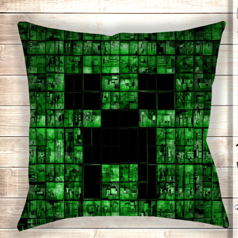 Подушка Minecraft my life Кріпер