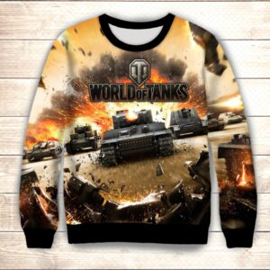 Світшот World of tanks ВСІ Розміри Преміум тканина