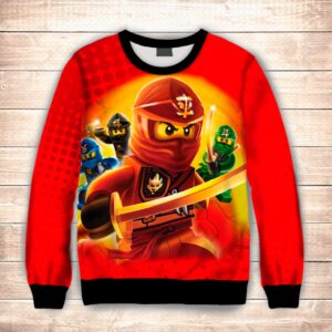 Світшот з принтом Кай Ніндзяго (Kai Ninjago) ВСІ Розміри Преміум тканина