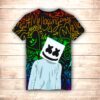 Футболка 3D DJ Marshmello Fan ВСІ Розміри Преміум тканина