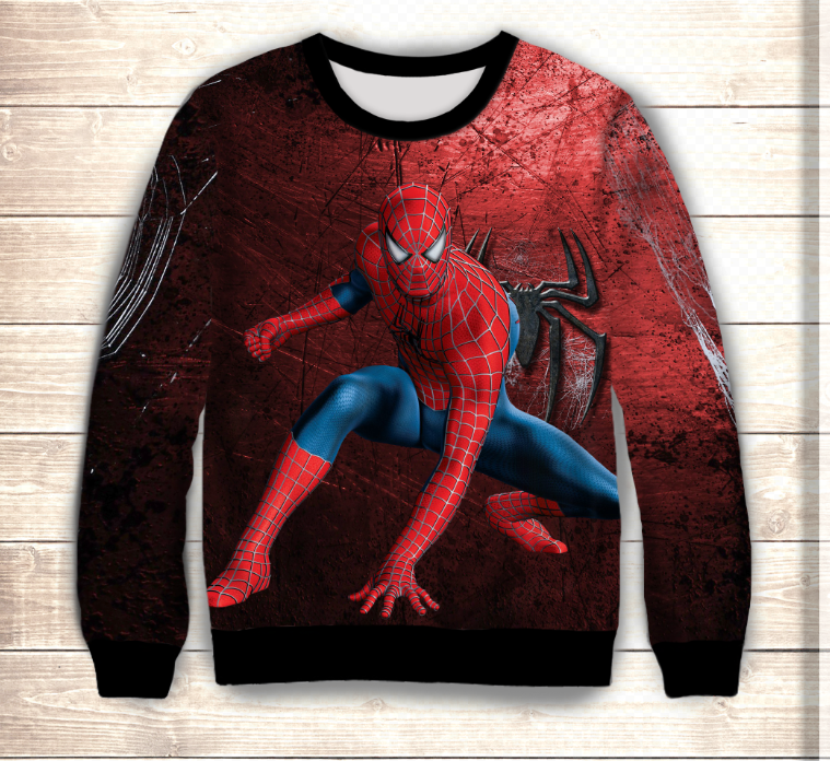 Свитшот Spider-Man ВСІ Розміри Преміум тканина