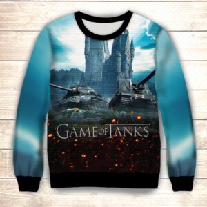 Світшот 3D Game of tanks ВСІ Розміри Преміум тканина