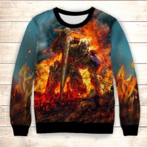 Світшот Transformers in Fire Трансформеры Оптимус Прайм ВСІ Розміри Преміум тканина