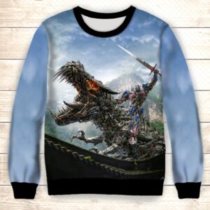 Світшот Transformers Трансформери Оптимус Прайм ВСІ Розміри Преміум тканина