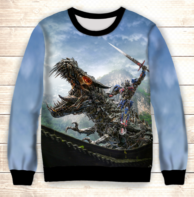 Світшот Transformers Трансформери Оптимус Прайм ВСІ Розміри Преміум тканина