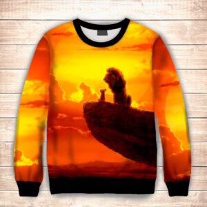 Світшот 3D Порада Муфаси ВСІ Розміри Преміум тканина