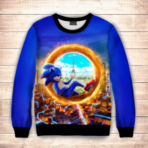 Світшот Їжак Sonic ВСІ Розміри Преміум тканина