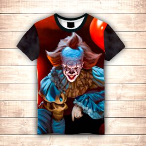 Футболка 3D Pennywise The dancing clown ВСІ Розміри Преміум тканина