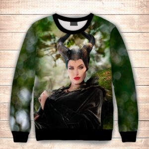 Світшот 3D MALEFISENTA ВСІ Розміри Преміум тканина