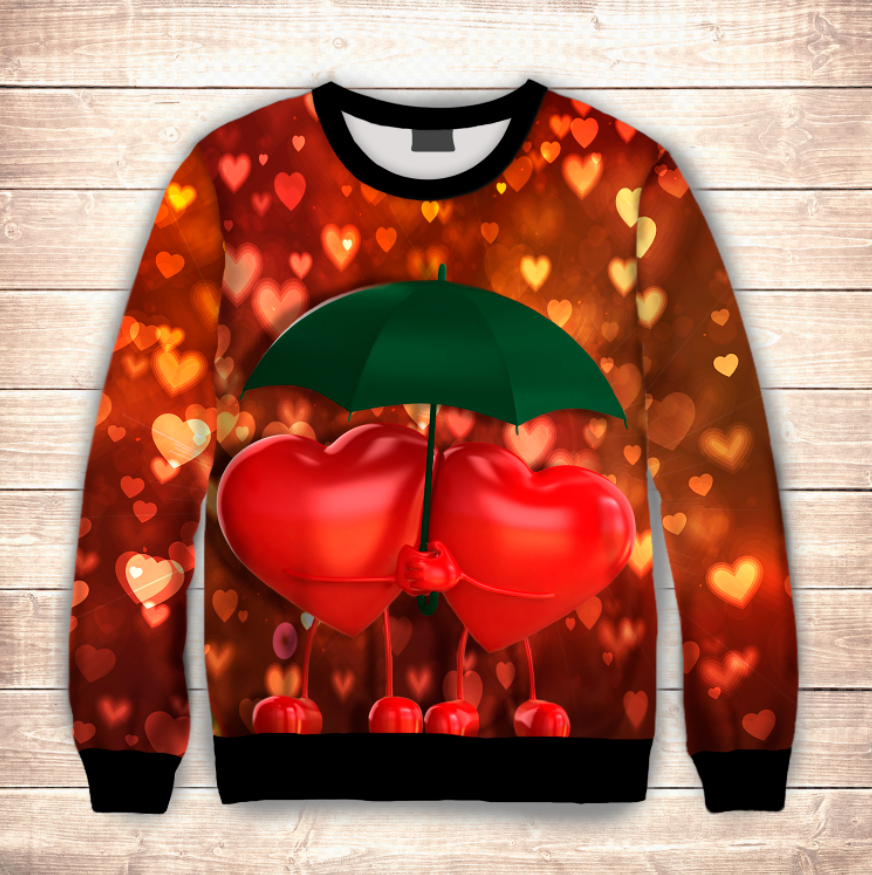 Світшот Щасливі разом ВСІ Розміри Преміум тканина