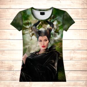 Футболка 3D Малефісента ВСІ Розміри Преміум тканина