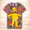 Футболка 3D Сімпсон ВСІ Розміри Преміум тканина