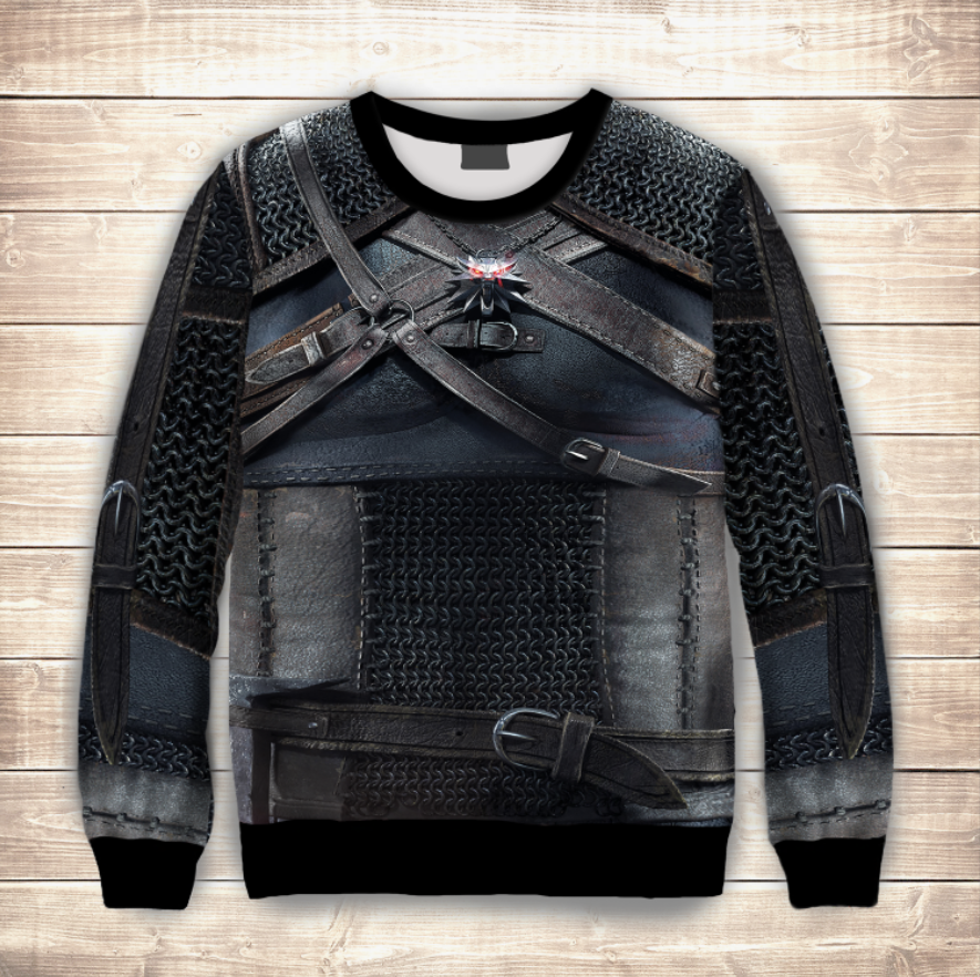 Світшот Armor Witcher ВСІ Розміри Преміум тканина
