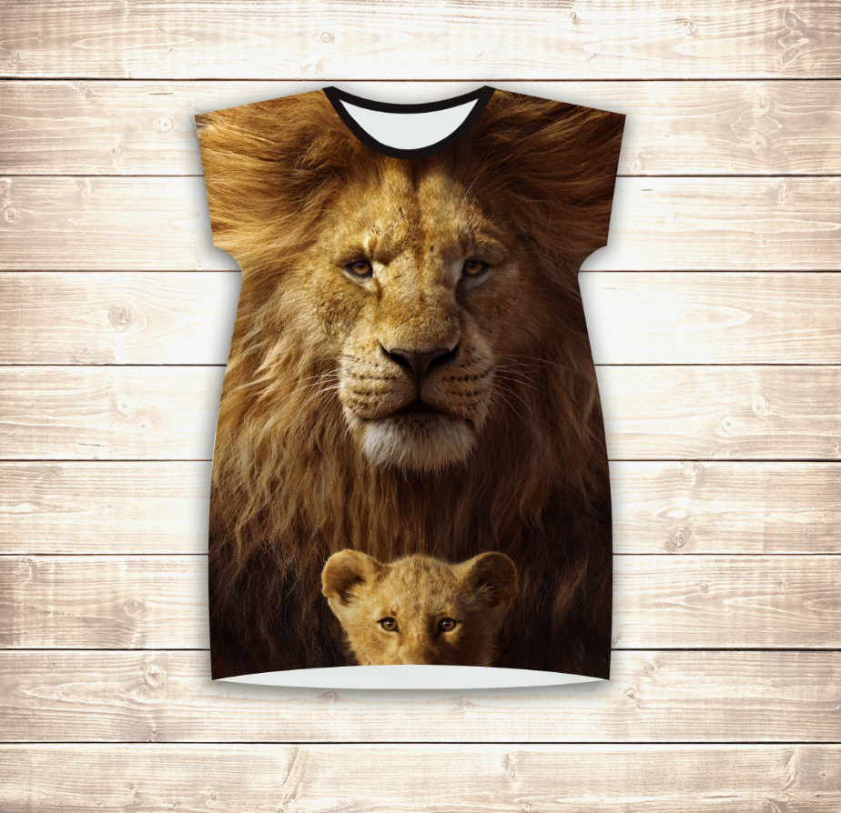 Плаття-туніка 3D для дівчат King Leon ВСІ Розміри Преміум тканина