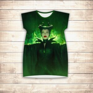 Плаття-туніка 3D Малефісента Магія (для дівчат і жінок) ВСІ Розміри Преміум тканина