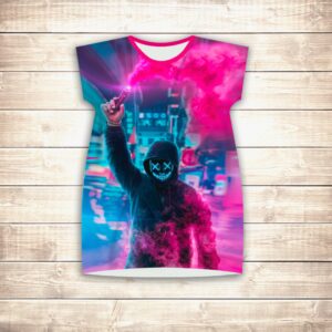 Плаття-туніка 3D МАРШМЕЛЛОУ (для дівчат і жінок) ВСІ Розміри Преміум тканина