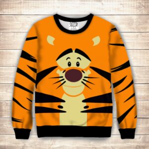 Світшот 3D Тигра / Тигруля ВСІ Розміри Преміум тканина