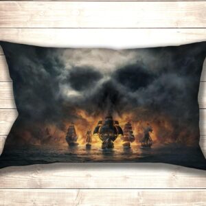 Подушка 3D Skull & Bones