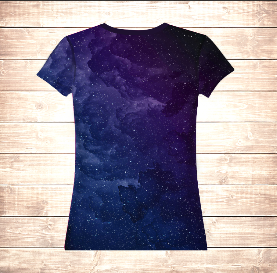 Футболка 3D Космічний кіт ВСІ Розміри Преміум тканина