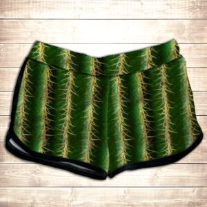 Шорти 3D принт жіночі-Кактус ВСІ Розміри Преміум тканина