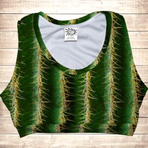 Топ спортивний 3D Кактус ВСІ Розміри Преміум тканина