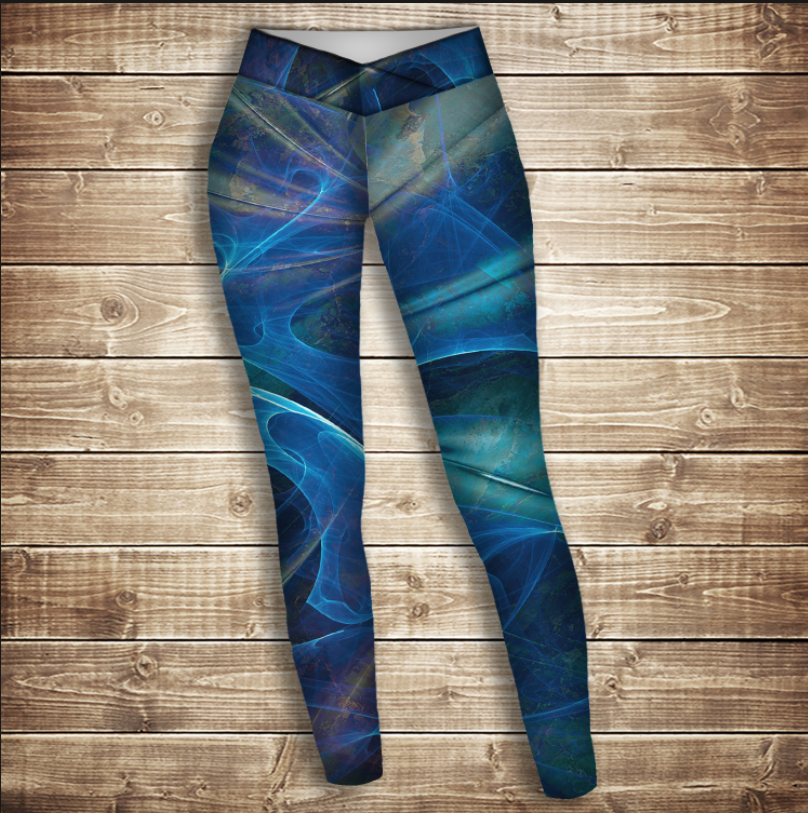 Лосини 3D-acvatic ВСІ Розміри Преміум тканина