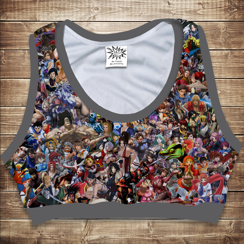 Топ спортивний 3D Anime ВСІ Розміри Преміум тканина