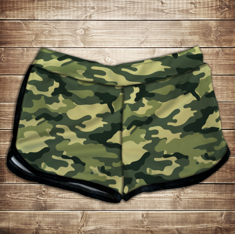 Шорти 3D принт жіночі-camuflage classic ВСІ Розміри Преміум тканина