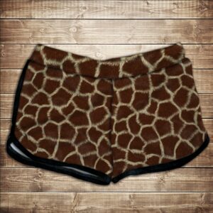 Шорти 3D принт жіночі-Жирафа ВСІ Розміри Преміум тканина