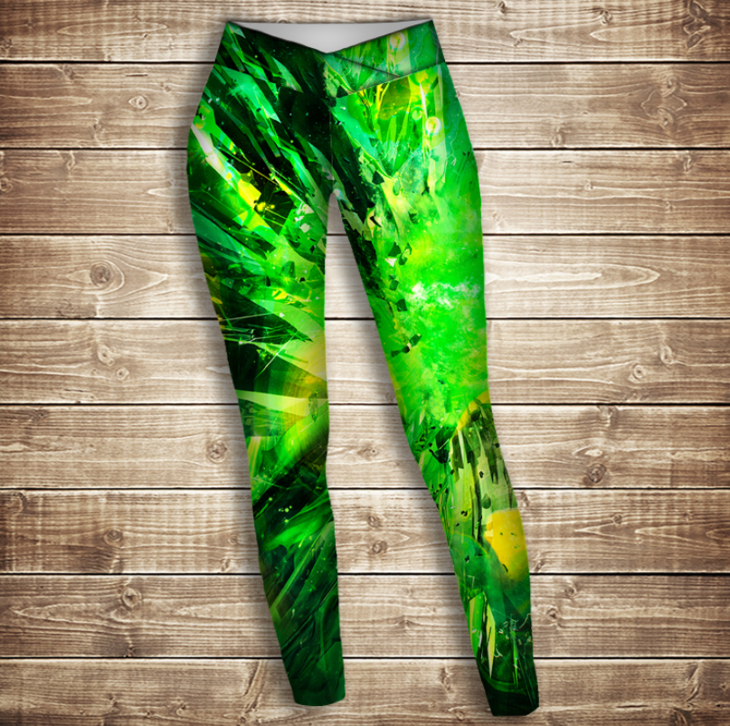 Лосини 3D-green lazer ВСІ Розміри Преміум тканина