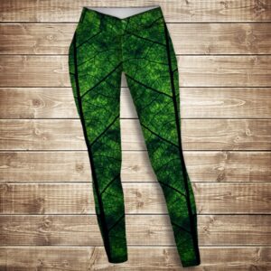 Лосини 3D-Листочок ВСІ Розміри Преміум тканина