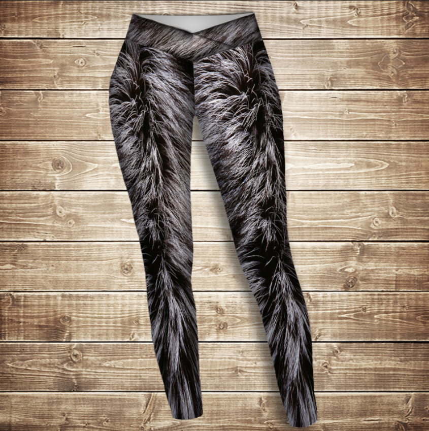Лосини 3D-Хутро ВСІ Розміри Преміум тканина