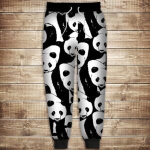 Штани 3D-Світ панд ВСІ Розміри Преміум тканина