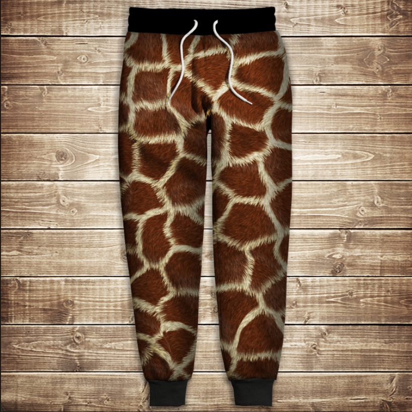 Штани 3D-Жирафа ВСІ Розміри Преміум тканина