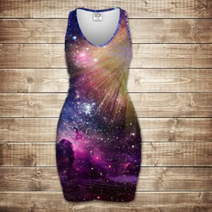 Плаття-майка 3D-Cosmix sanrise ВСІ Розміри Преміум тканина