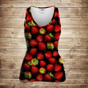 Майка 3D-Полуниця ВСІ Розміри Преміум тканина