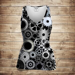 Майка 3D-Механіка ВСІ Розміри Преміум тканина