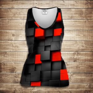 Майка 3D-Undegraund red cub ВСІ Розміри Преміум тканина