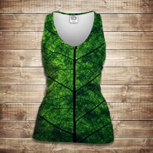 Майка 3D-Листочок ВСІ Розміри Преміум тканина