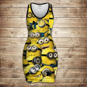 Плаття-майка 3D-Посіпаки ВСІ Розміри Преміум тканина