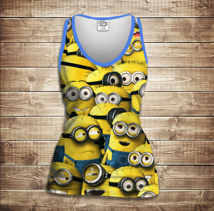 Майка 3D-Посіпаки ВСІ Розміри Преміум тканина