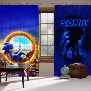 Штори 3D Сонік Портал