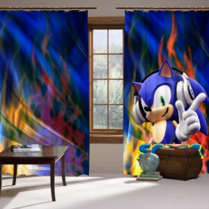 Штори 3D Сонік музика