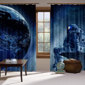 Штори 3D Астронавт