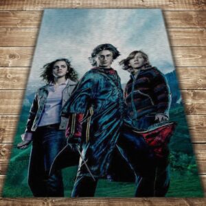 Плед з 3D принтом-Гаррі Поттер і друзі 150х200 см.