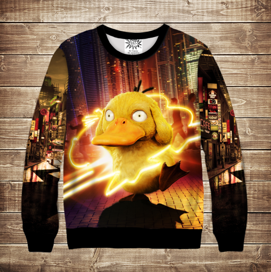 Світшот 3D Покемон Пси Даг ВСІ Розміри Преміум тканина