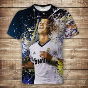 Футболка 3D КРИШТИАНУ РОНАЛДУ ВСІ Розміри Преміум тканина