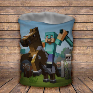 Баф з 3D принтом Minecraft Knight ВСІ Розміри
