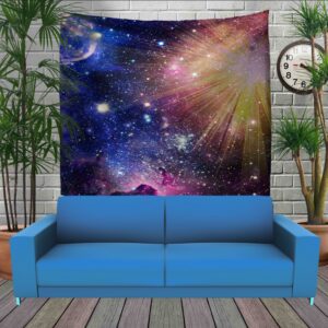 Панно тапестрі (гобелен)з 3D з принтом Cosmix sanrise