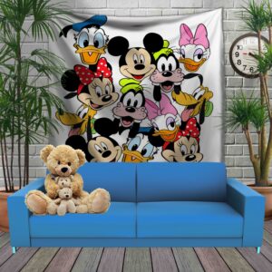 Панно тапестрі (гобелен)з 3D з принтом Дісней Герої
